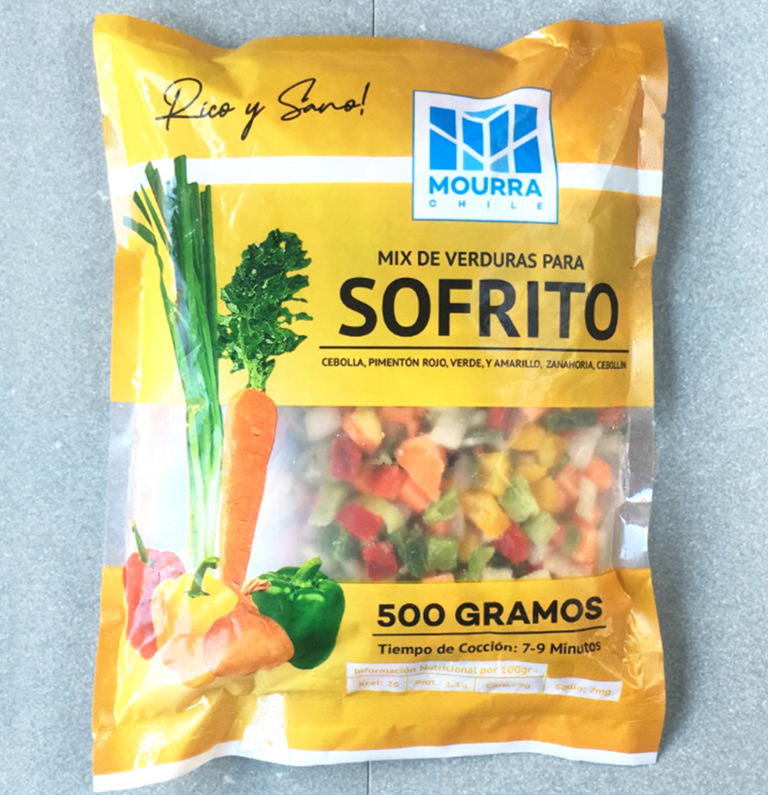 Sofrito en cubo 500gr