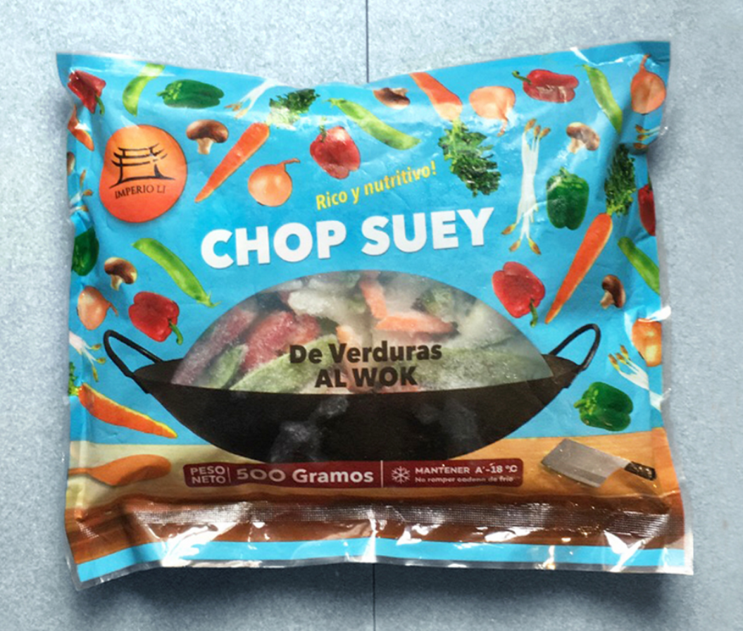 Chop suey verduras 500gr